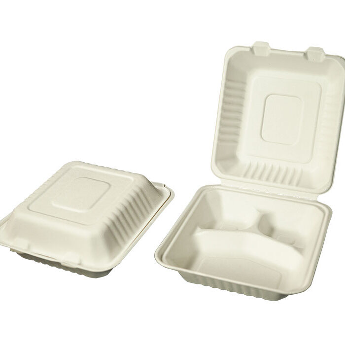 Portacomida P3 Caña Biodegradable